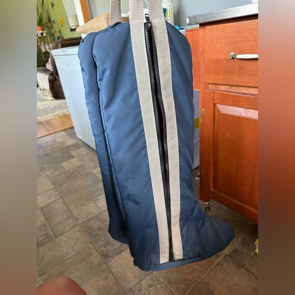 Soft Fleece Lined Equestrian Boot Bag VGUC - Picture 7 of 7